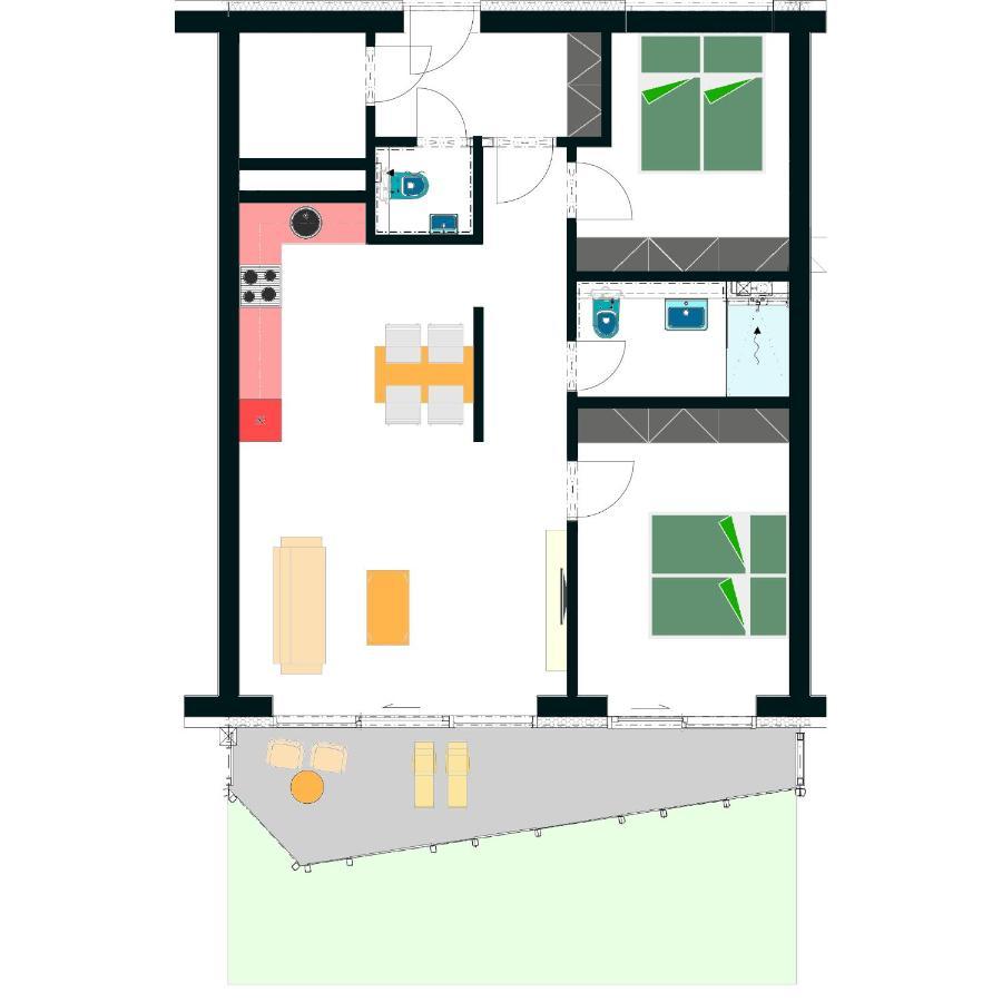 Jbx Resort Apartments Lipno ลิปโนนัดเวิลตาวู ภายนอก รูปภาพ
