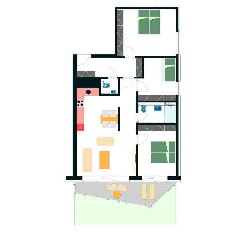 Jbx Resort Apartments Lipno ลิปโนนัดเวิลตาวู ภายนอก รูปภาพ